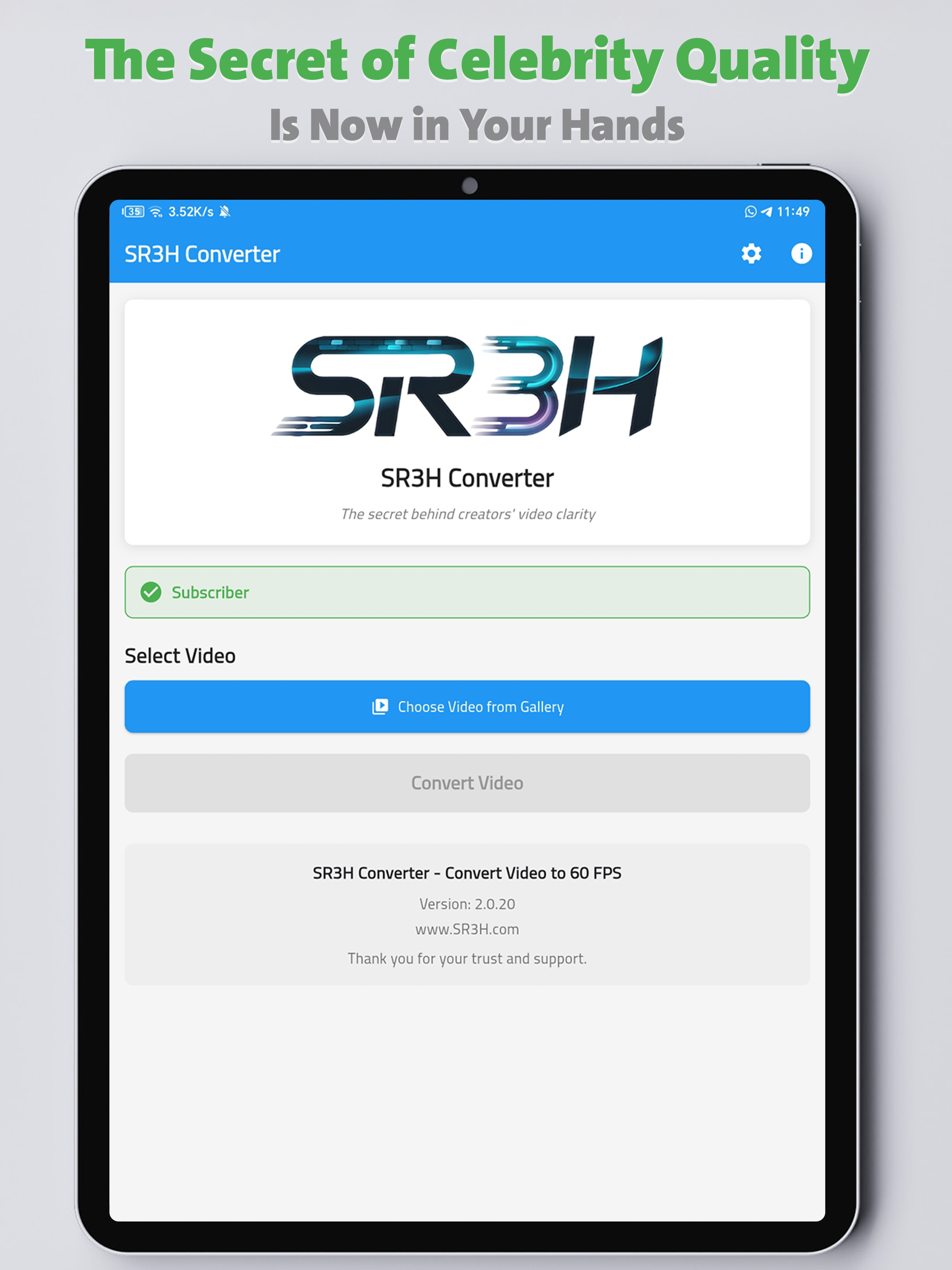 SR3H Converter Interface