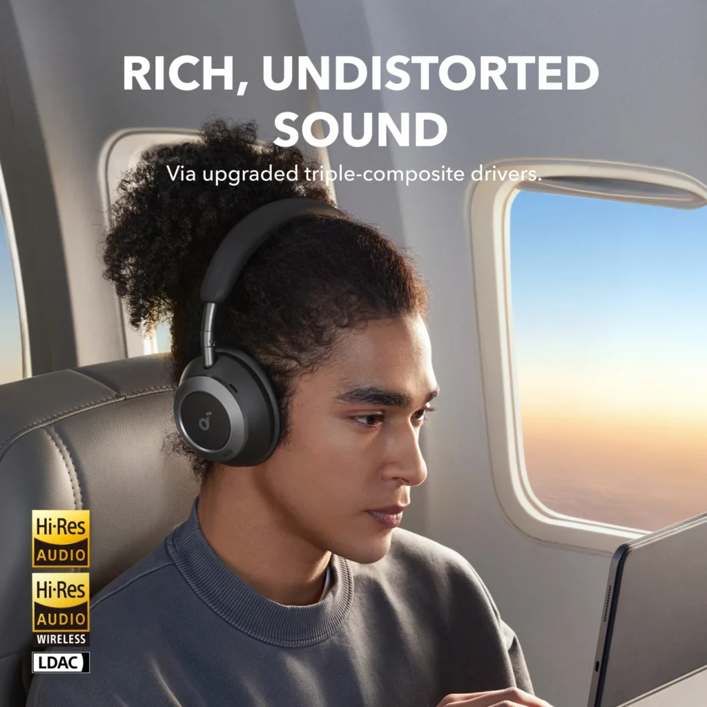 Space One Pro Foldable Over Ear Headphones